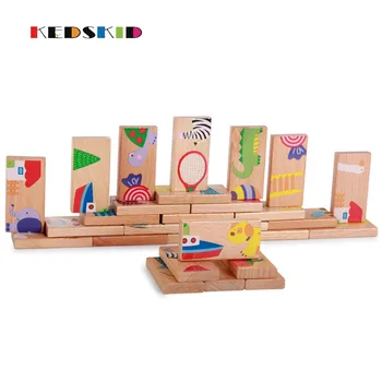 

Colorful Wooden Cognition of goods blocks Shape cognition Early cognition of animals Classic Birthday Gift