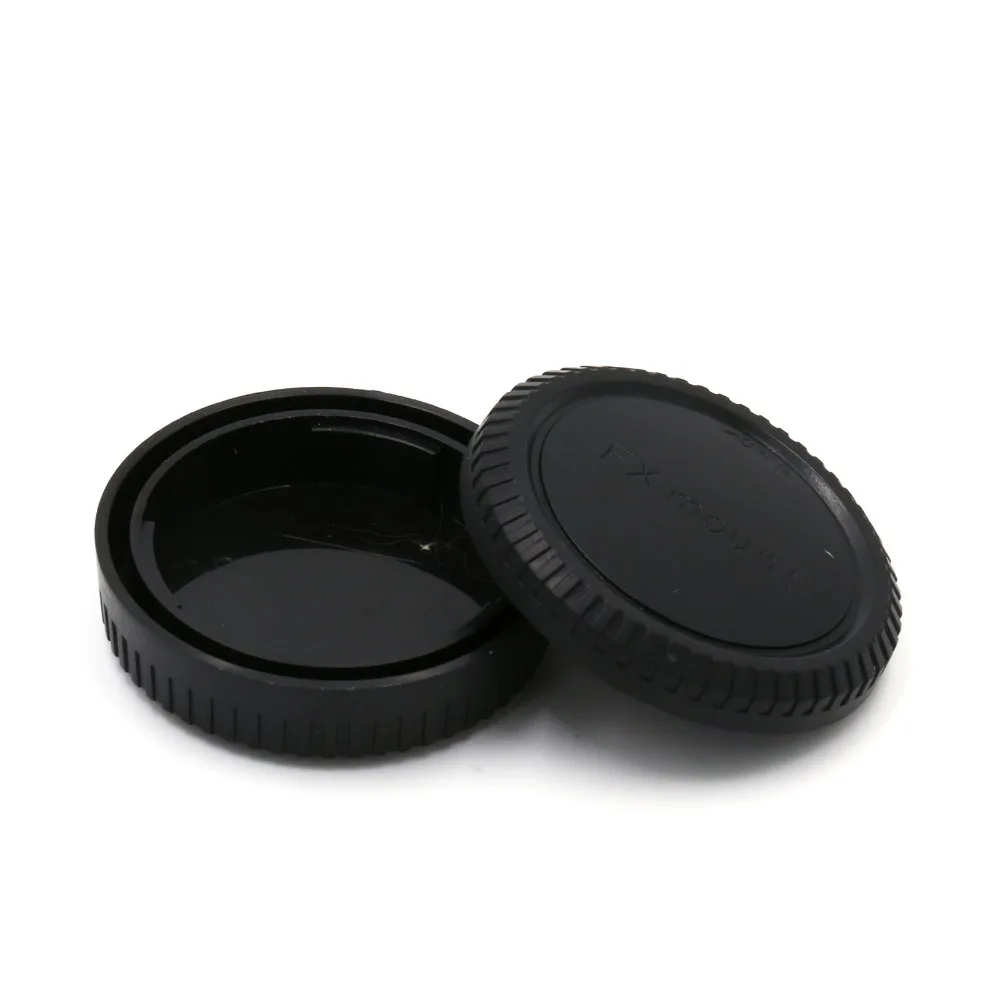 Rear Lens Cap Cover+Camera Body Cap for Fujifilm Fuji FX X Mount X Pro