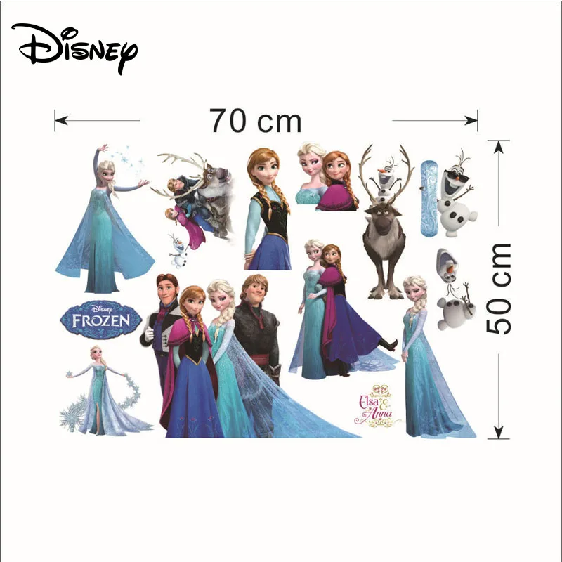  Disney Frozen Cookies Elsa Xuebao Children's Room Kindergarten Background Decoration Environmentall - 33045134069
