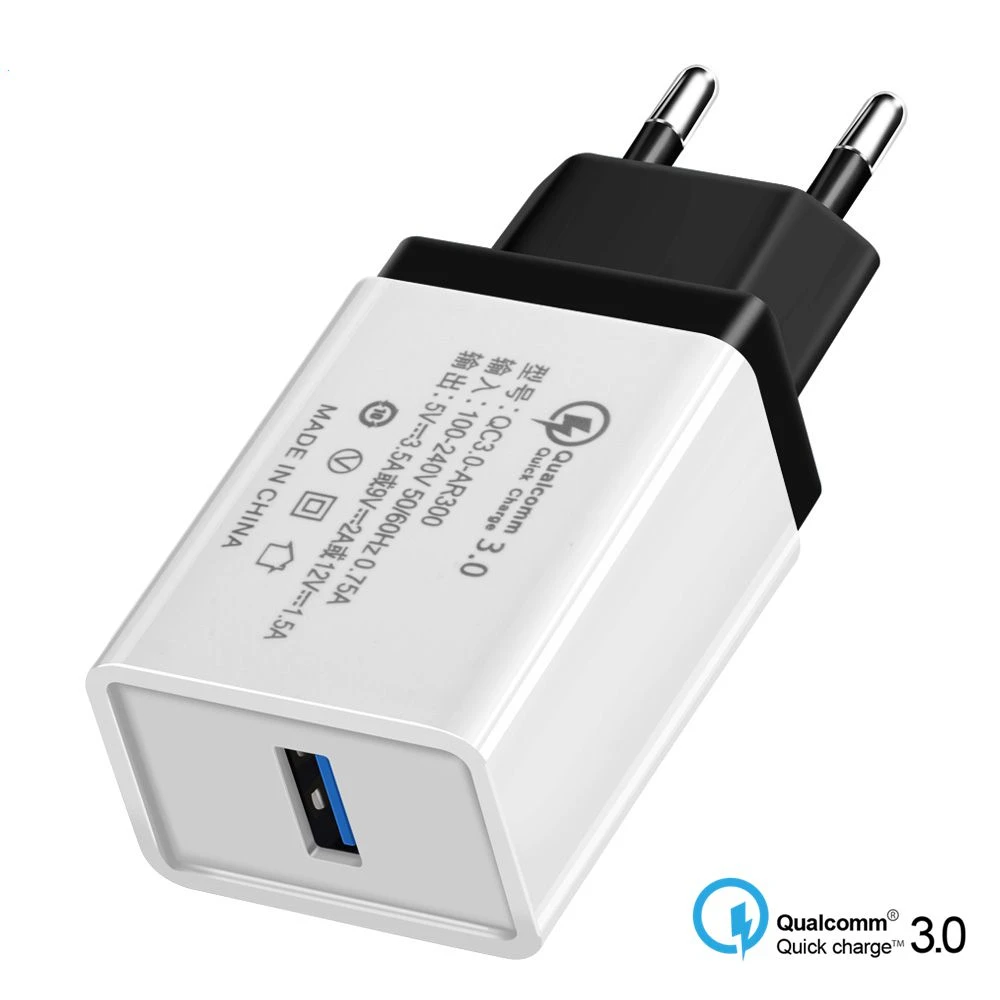 

12V 1.5A Quick charge 3.0 Fast USB Charger For UMIDIGI A3 Pro Z2 S2 A1 Crystal Pro S2 Lite QC 3.0 Travel Wall Charger Adapter