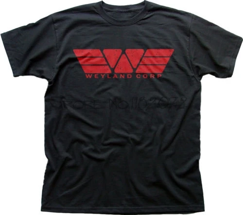 

WEYLAND Corporation Corp YUTANI ALIENS PROMETHEUS black printed t-shirt men black tshirt summer fashion top tees sbz5023