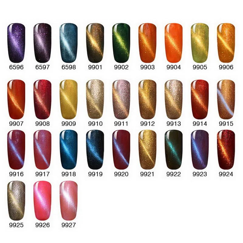 HNM 8 мл Лак для ногтей "Кошачьи Глаза" Nagellak Soak Off UV Nail Art Полуперманентная краска для тиснения гель лак Гибридный лак Lucky лак чернила