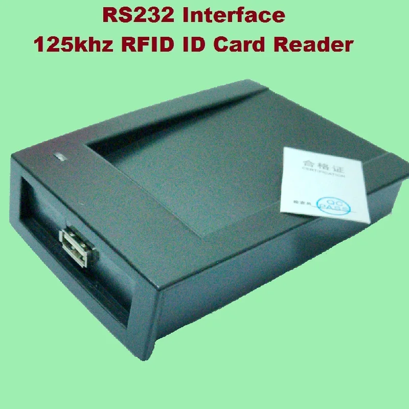 RS232 USB Inerface 125khz RFID ID Card Desktop Reader Compatible Security Proximity Sensor Smart EM100 Fast Response