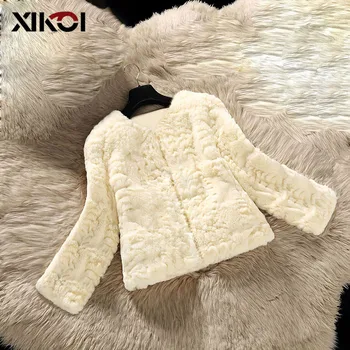 

XIKOI Women Fur Coat Autumn Winter Plus Size 3XL Fashion Slim Faux Fur Coats Women's Casual Party Jacket Coats Furry Short Coat
