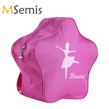Детская Балетная сумка для девочек, Танцевальная сумка в форме цветка, балетный рюкзак для танцев, вышитая сумка через плечо для девочек, забота о девочке, посылка