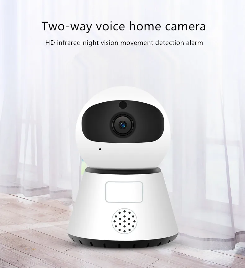 multiple installation Smart camera with 8G Memory card wifi home remote 720P HD smart network surveillance cameras