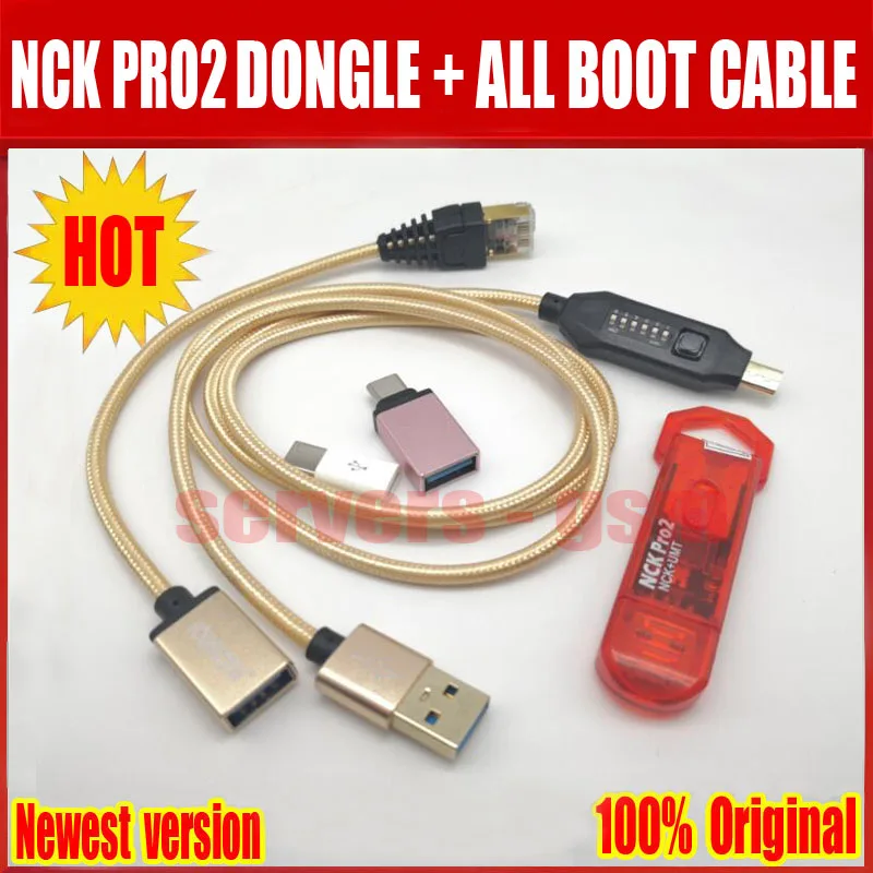 

2019 Newest Original NCK Pro Dongle NCK Pro2 Dongl +MUF ALL BOOT CABLE ( NCK DONGLE+UMT DONGLE 2 in1 ) Free Shipping