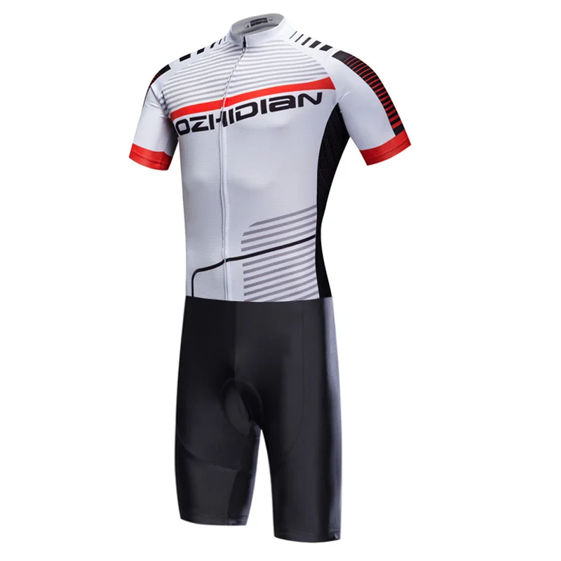 

New Summer Men Cycling Clothing one piece Skinsuit Mtb Bodysuit Ropa Ciclismo Quick Dry bicycle wear # SK0001804203