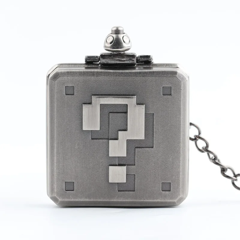 Pocket & Fob Watch Question Mark Design Pocket Watch for Men/Women Steampunk Square Cool Pocket Chain Clock Pocket & Fob Watch Question Mark Design Pocket Watch for Men/Women Steampunk Square Cool Pocket Chain Clock