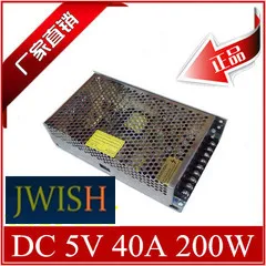 

5V 200W switching power SUPPLY 5V 40A 5V40A 200W S-200-5 220W IN