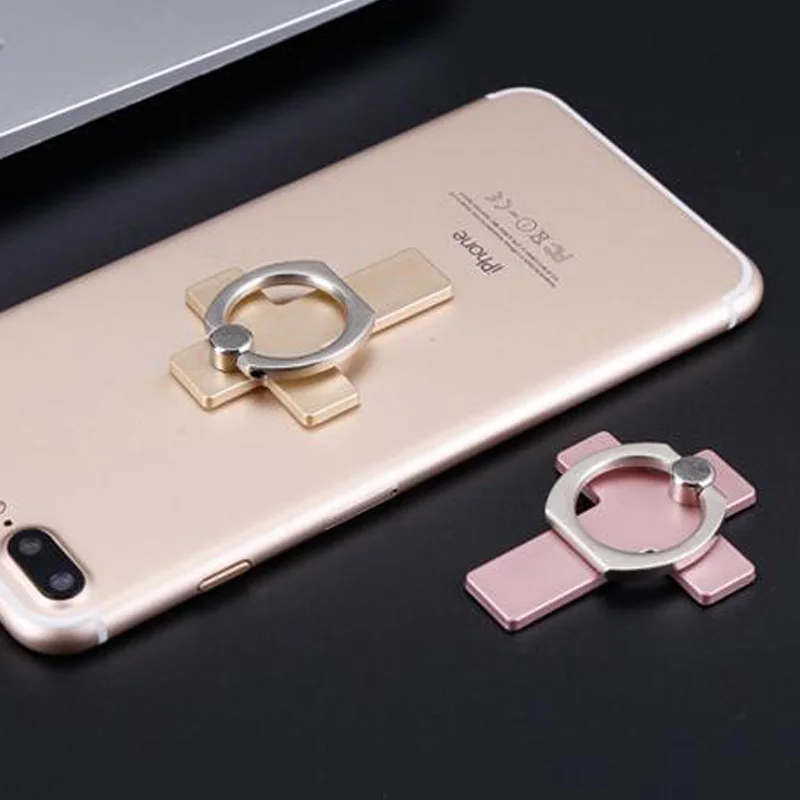 Oppselve Luxury 360 Degree Cross Metal Finger Ring Holder Smartphone Mobile Phone Finger Stand Holder For iPhone XS X 8 Samsung Oppselve Luxury 360 Degree Cross Metal Finger Ring Holder Smartphone Mobile Phone Finger Stand Holder For iPhone XS X 8 Samsung