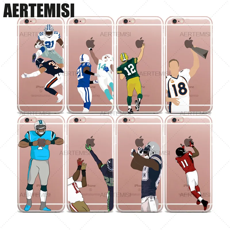 Aertemisi Phone Cases Super Bowl American Football Players