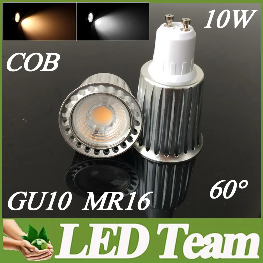 CE ROHS UL CUL + AC 85 265 V Dimmable GU10 MR16 ampoule LED lumière 10