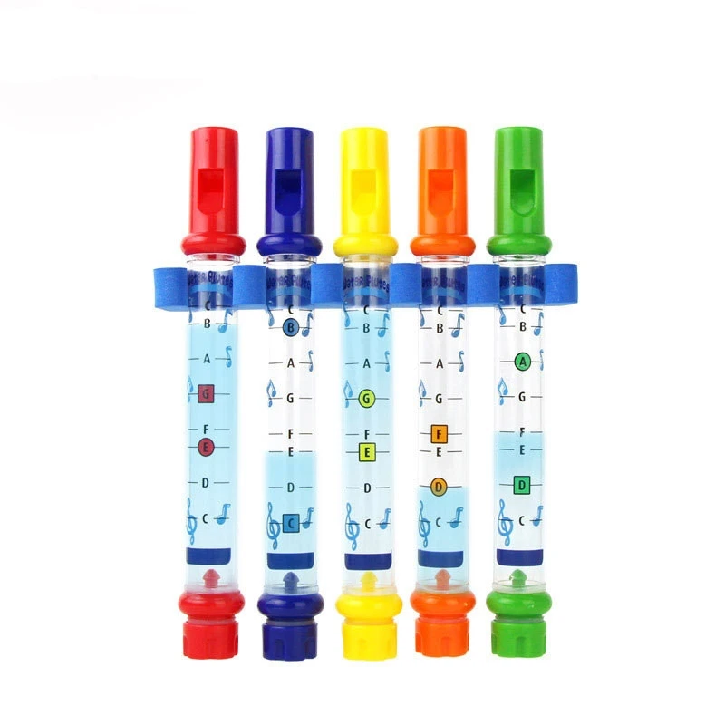 

Funny Children's Bath Toy 1Pcs Water Flute Colorful Bath Tube Toy Wonderful Sounds Toys for Kids Bath Play Random Color