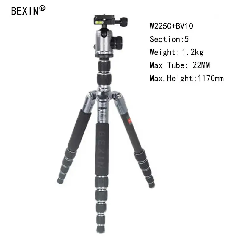 

Professional Photographic Portable Lightweight Compact Tripod flexible camera stand Monopod Ball Head for Canon Nikon SLR Camera
