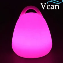 Лучшее качество мода 16 цветов Изменение Дистанционное управление ручной свет батарея Зарядка от адаптера рождественские праздничные светодиодные лампы