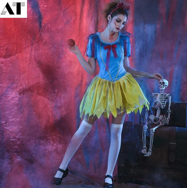 Zombie princess skirt Halloween Horror role playing Cosplay stage