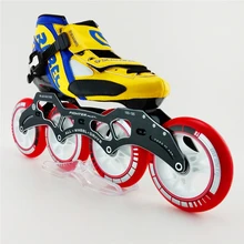 High Quality Professional Adults Speed Roller Skate, Four Wheel Skating Athletic Skate Shoes For Men inline skate shoes