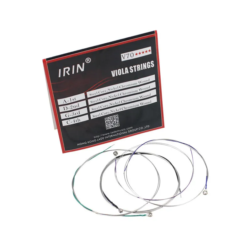 

IRIN 1 Set V70 Viola String 1 Set Original Professional Viola Strings Nylon Core Aluminum Alloy Stringed Instruments Accessories