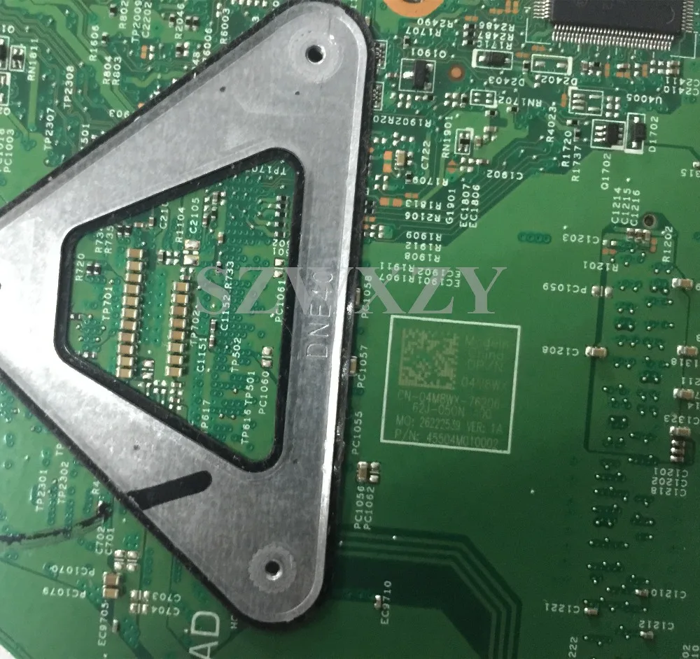 Для DELL 3459 материнская плата для ноутбука CN 04M8WX процессор 4M8WX i5 6200U GHz PWB: CPWW0
