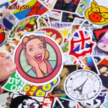 150 pcs mixed single sticker waterproof home decor Doodle laptop motorcycle bike travel case decal toy accessories funny sticker