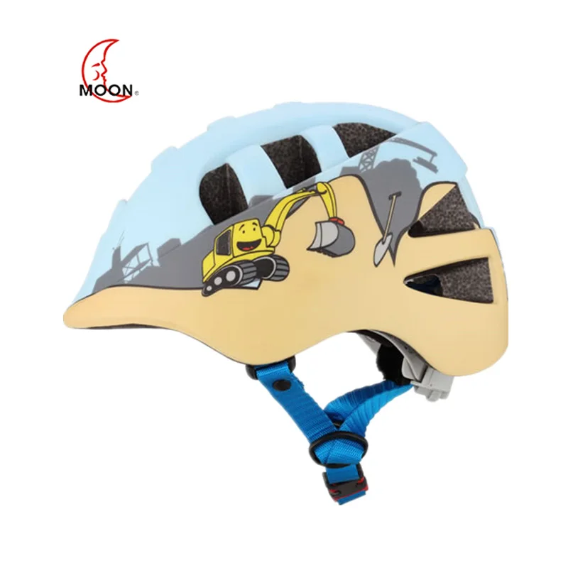 Луна мультфильм детские велосипедные шлемы EPS оформление включено MBT безопасность оборудования протектор роликовых коньках велосипедные шлемы a40