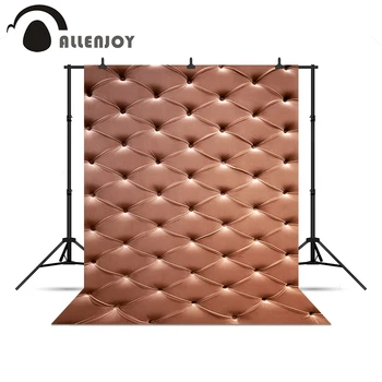 

Allenjoy Photo background headboard bed new brown noble elegant New professional vinyl photo backdrop Christmas presents
