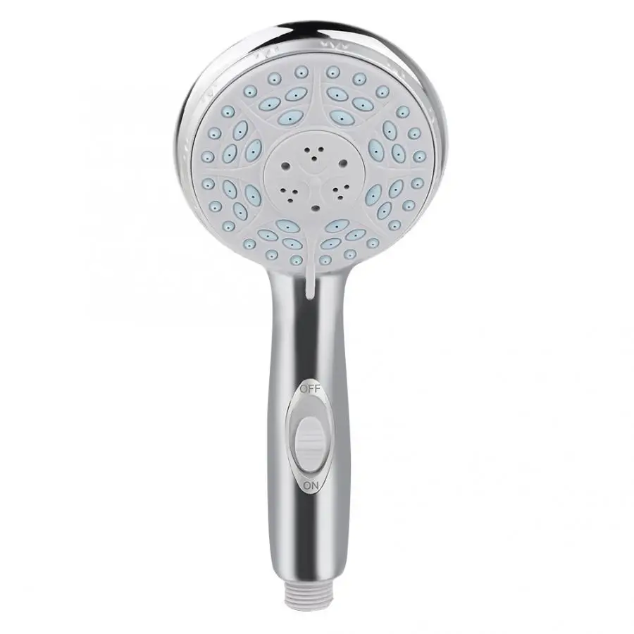 Duschkopf led G1/" пять функций Регулируемая насадка для душа душевая головка распылитель для Ванная комната Домашний душ головы