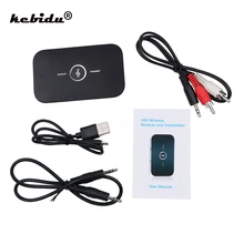 Kebidu 2 в 1 Bluetooth 4,1 аудио передатчик приемник Hifi беспроводной A2DP Aux 3,5 мм Музыкальный преобразователь звука для динамик для планшета
