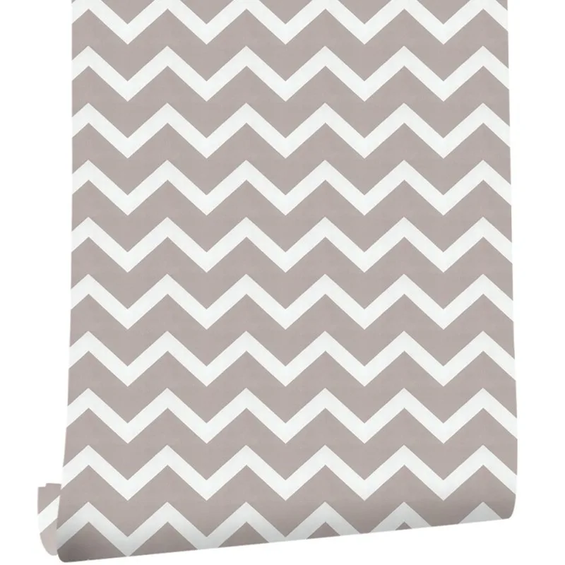 

Nordic Geometric Gray Wave Lines Self-adhesive Wallpaper Wall Stickers Furniture Renovation Dormitory Wallpaper Room Decoration