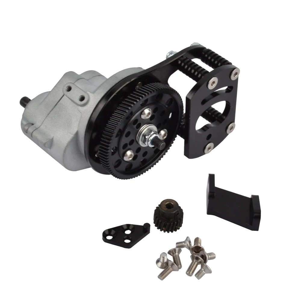 Металлическая передача 1/10 RC с корпусом мотор редуктор и держатель для Гусеничный