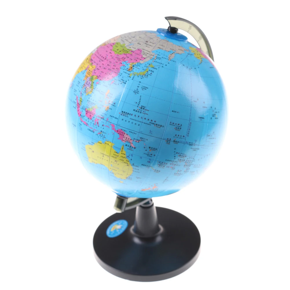

ZTOYL useful 14cm World Globe Country Region Map Geography School Teaching Educational Toy best Birthday Gift desk ornament