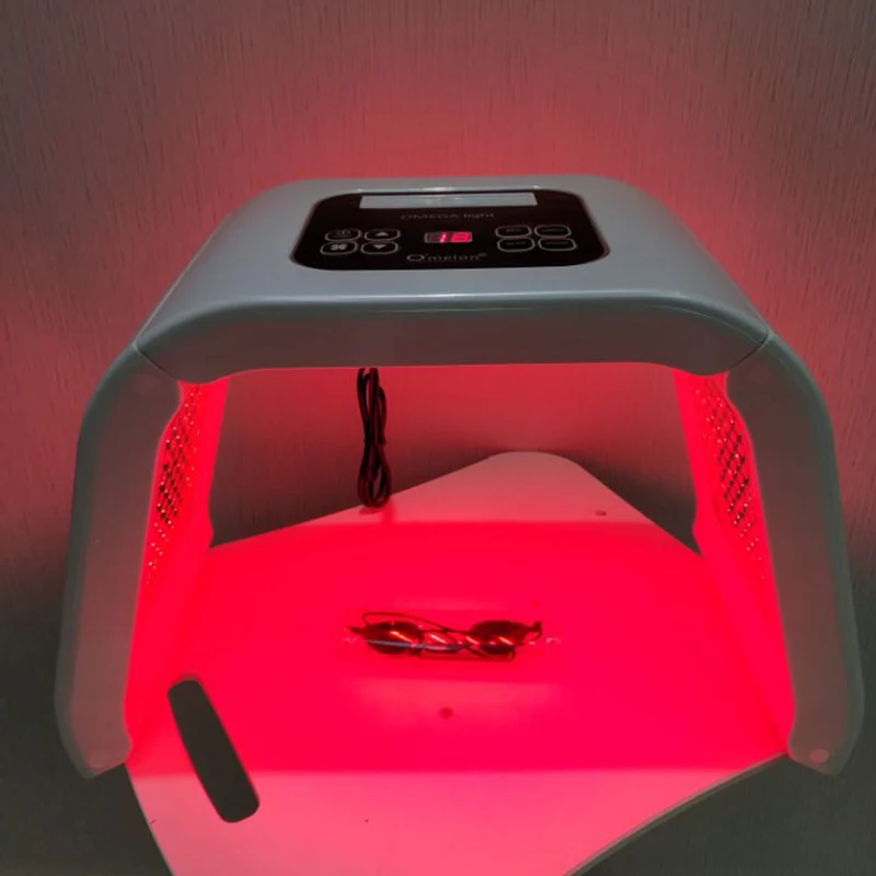 4 цветная светодиодная маска прибор для подтягивания кожи led красоты лица Уход за