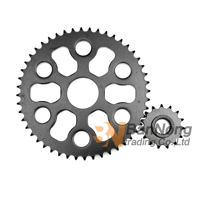 Free shipping Dirt motorcycle Front&Rear Chain Sprocket geartransmission Fits For Yamaha Tricker XG250 (428)