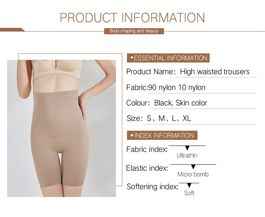 COLORIENTED High Waist Slimming Control Panties Super Elastic Seamfree Body Shapers Women Hotsell Shapers Pants Underwear target shapewear