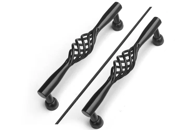 Vintage Refine 192mm Garden Cabinet Hardware Handle Vintage Refine 192mm Garden Cabinet Hardware Handle Kitchen Black Pull C L 202mm In Pulls From Home