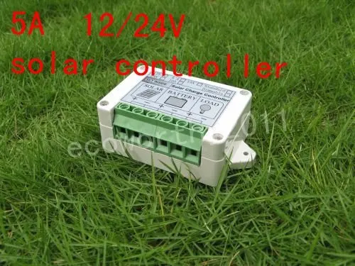 

Solar Controller Regulator 5A 12V/24V Charge Battery Safe Protection CE Certify 5A solar charge controller#