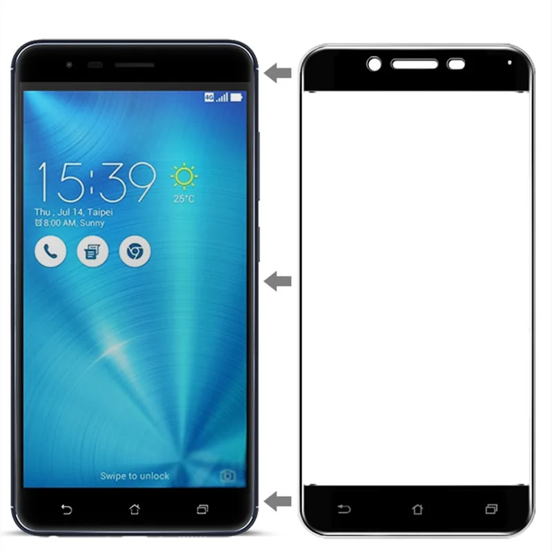 Wolfsay 1 шт для стекла Asus Zenfone 3 Max ZC553KL защита экрана закаленное стекло защитная