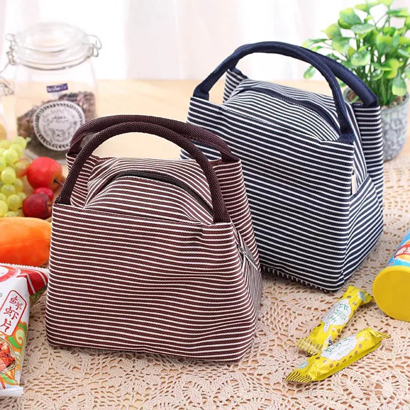 SUN EIGHT Fresh Food Bag breakfast bag Handbag Keep Warm Lunchbag For Kid School Bag Light Out door Shopping Bag