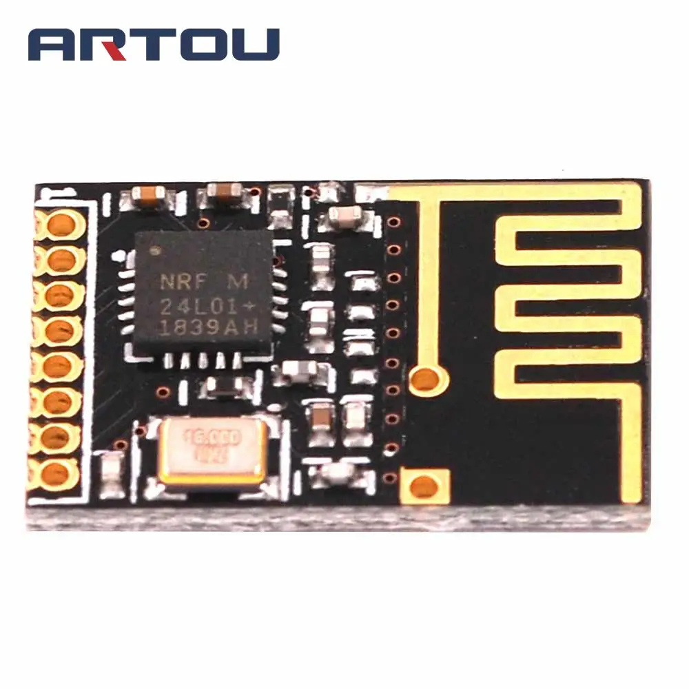 5 шт./лот SI24R1 Улучшенная мощность SMD NRF24L01 беспроводной модуль мини передачи
