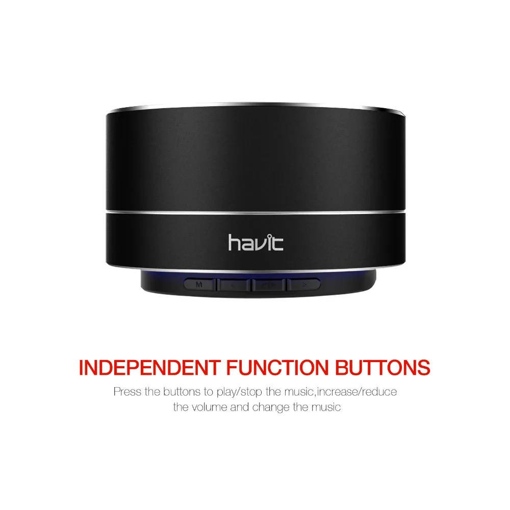 Havit Мини Bluetooth динамик супер бас 3D стерео громкий беспроводной портативный с 3 5 мм