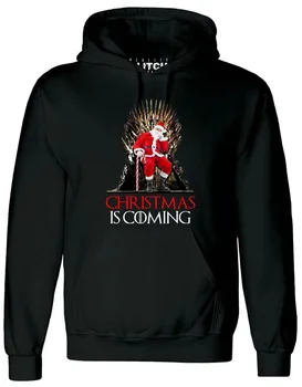 

2019 fashion man Hoodie Christmas Is Coming Hoodie Game Winter Xmas Lannister Sweatshirt