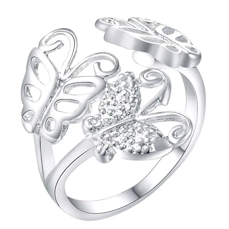 

Fashion Jewelry Rings New Hot Silver Wedding Gifts Wholesale rings WAR205