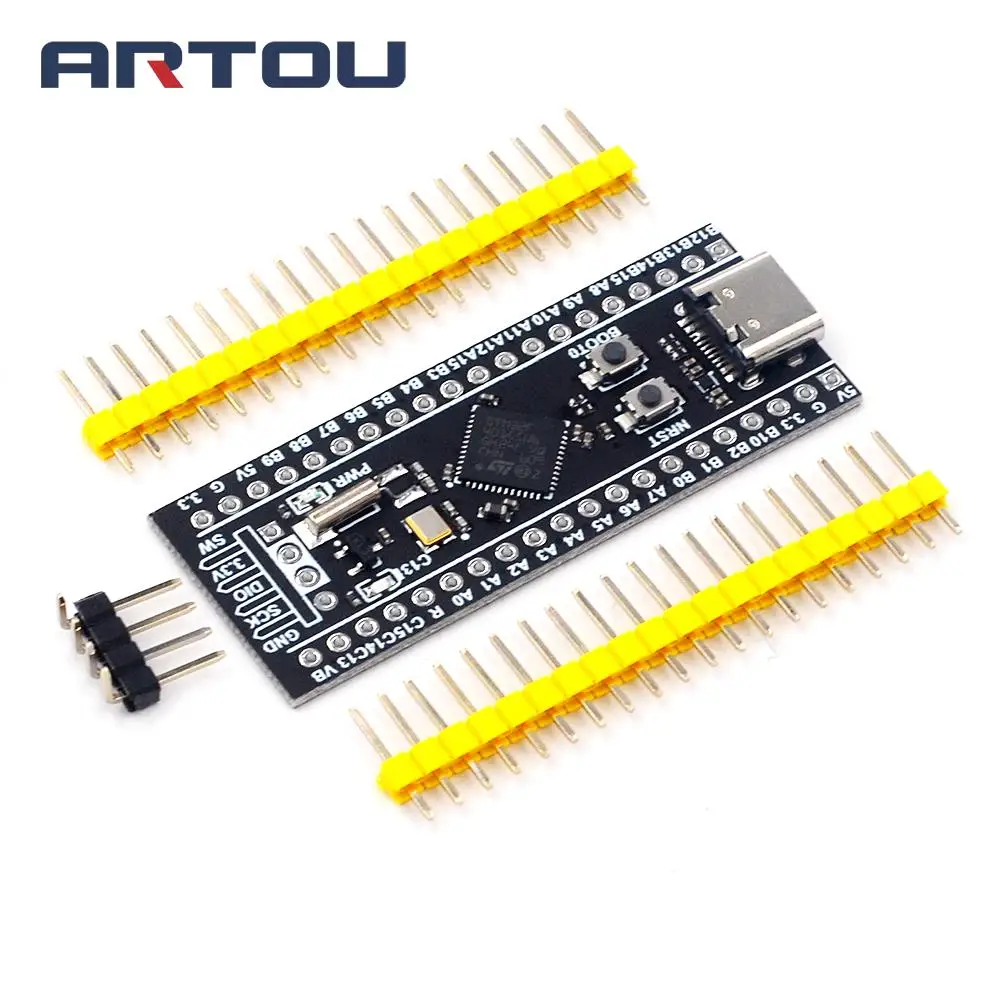 Макетная плата STM32F401 обучающая STM32F401CCU6 STM32F4|Интегральные схемы| |
