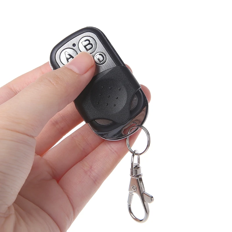 OOTDTY 315MHZ/433MHZ 4 Letter Button Self-copying Remote Control Smart Car Key Garage Door Anti-theft OOTDTY 315MHZ/433MHZ 4 Letter Button Self-copying Remote Control Smart Car Key Garage Door Anti-theft
