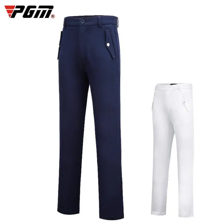 

PGM Teen Boys Thickened Elastic Waist Golf Pants Kids Autumn Winter Sportswear Thicken warm Children's Sports Golf Trousers