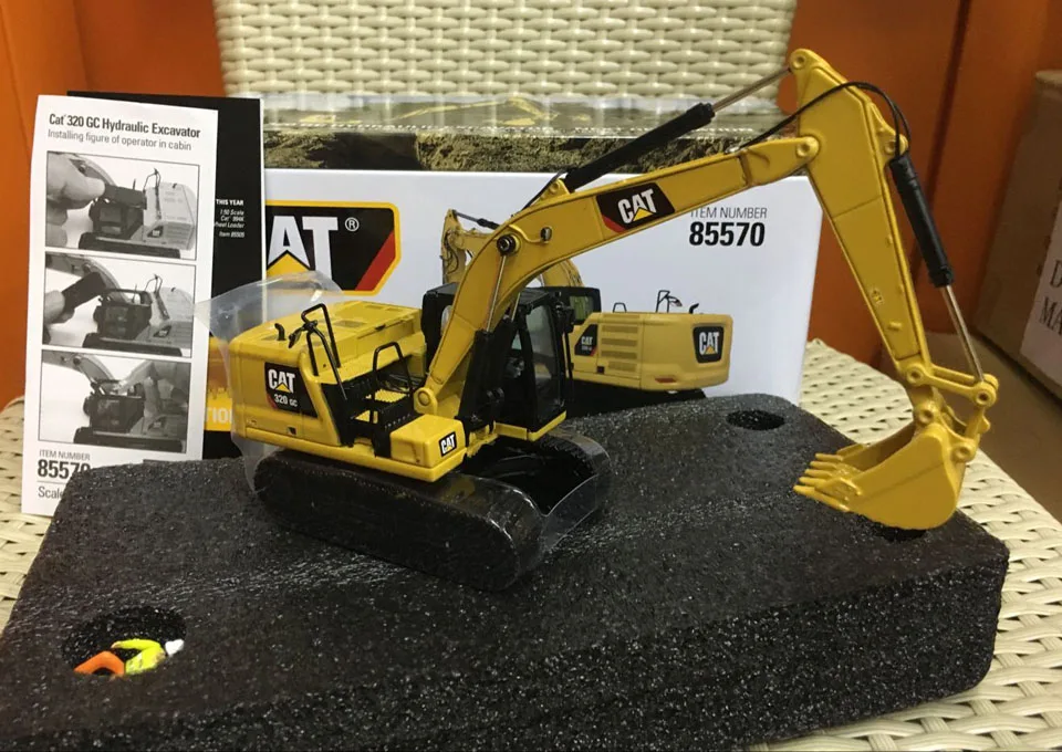 Caterpillar Cat 320 GC гидравлический экскаватор следующего поколения 1/50 масштаб металлические модели путем литья под давлением мастеров DM85570