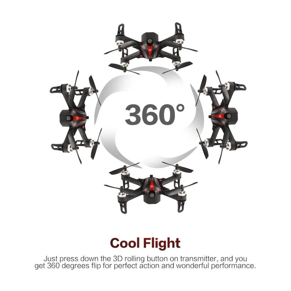 MJX B3 мини Радиоуправляемый Дрон 2.4GH 4CH с бесщеточный 1306 2750KV двигателя Drone флип & Roll вертолет Quadcopter игрушки с светодио дный свет