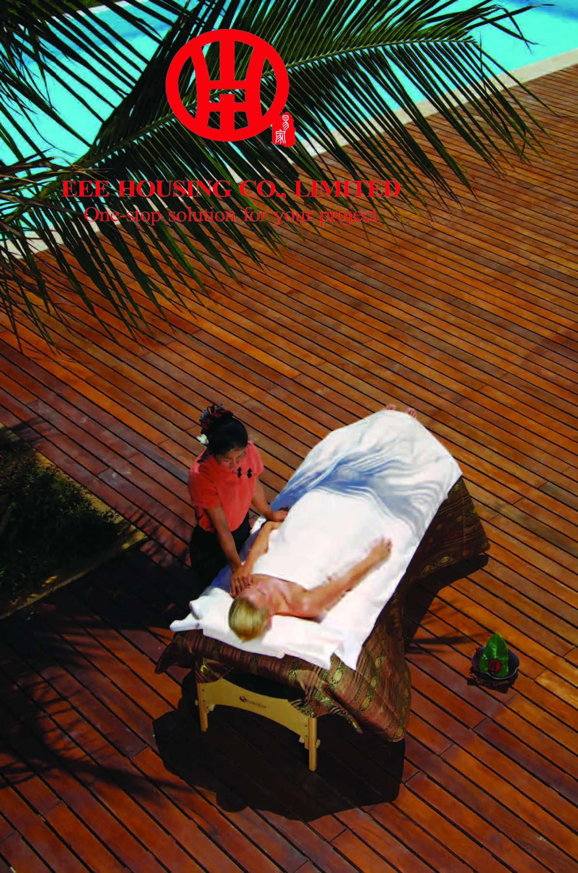 

Build your own deck with bamboo decking, terraced decking ideas