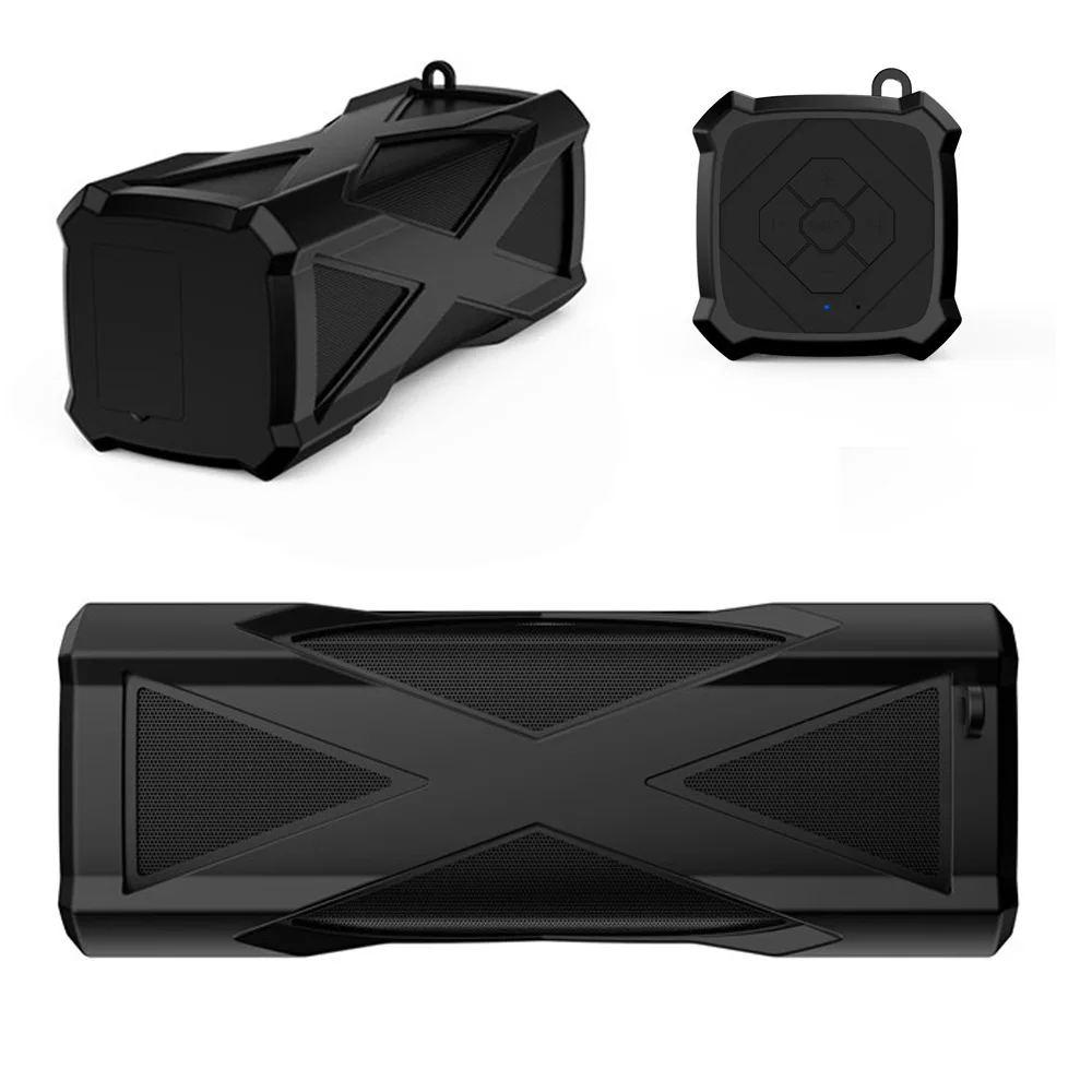 

Waterproof Dustproof Cashproof Bluetooth Speaker Wireless Stereo Music Loudspeaker Outdoor Portable Speakers Support TF Card